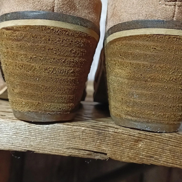 Cowgirlcore Let's See Style Los Angeles Suede cutout bootie with heel zipper 6 - Picture 12 of 14